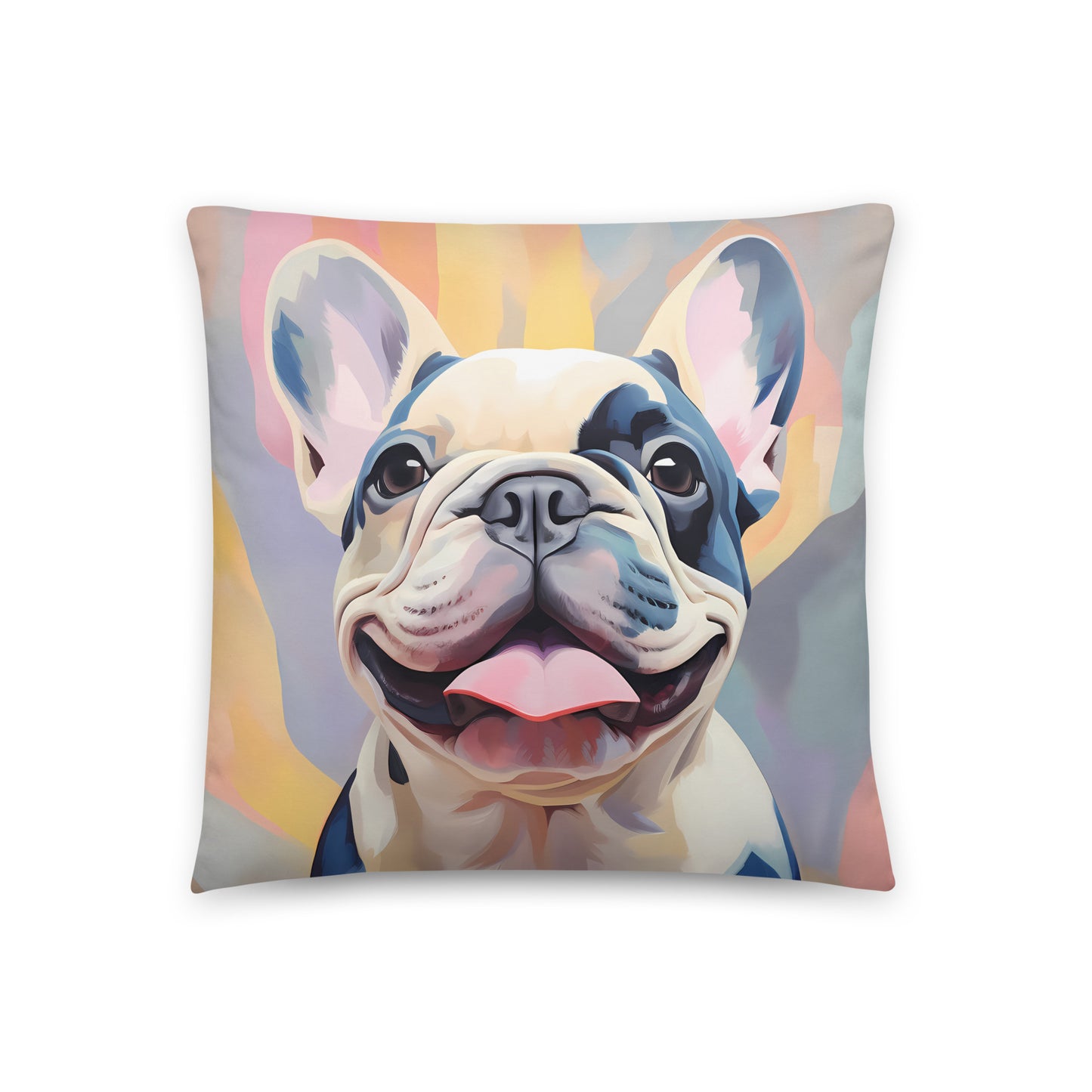 Watercolor Pied Pillow
