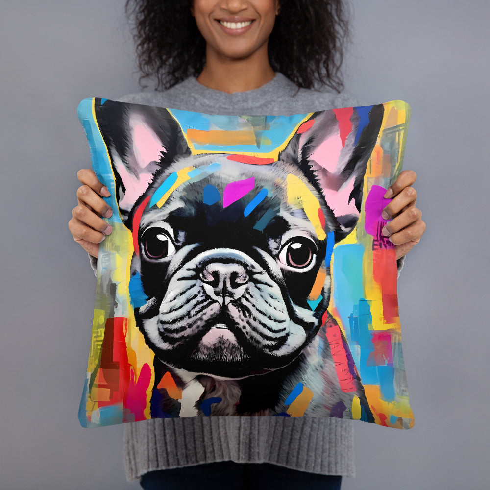 Patchy Brindle Pillow