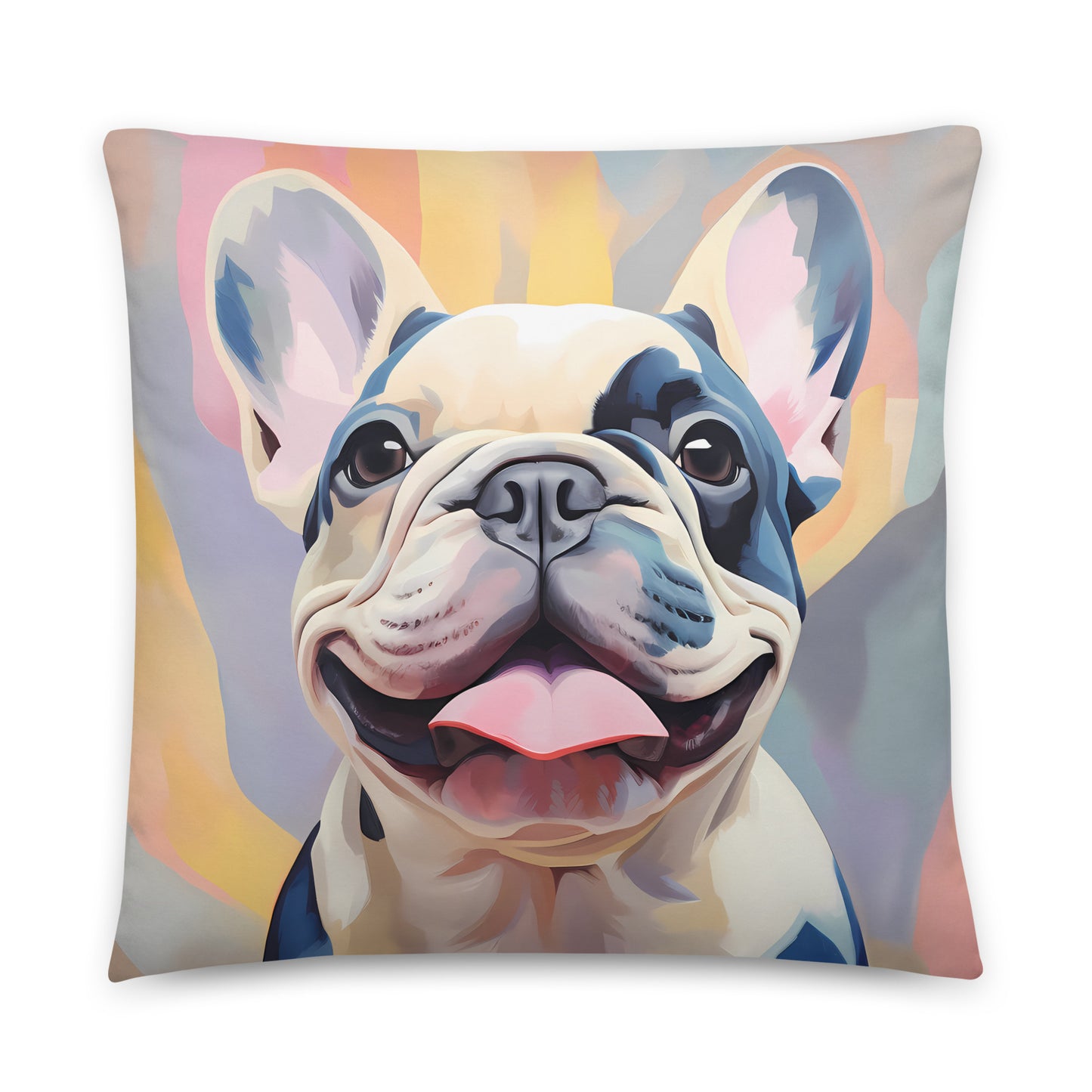 Watercolor Pied Pillow