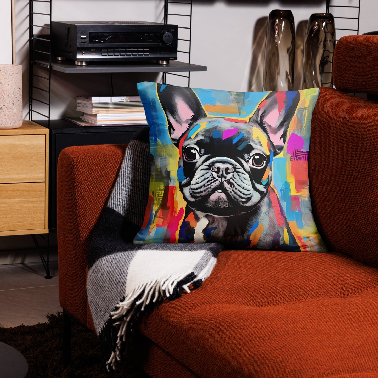Patchy Brindle Pillow