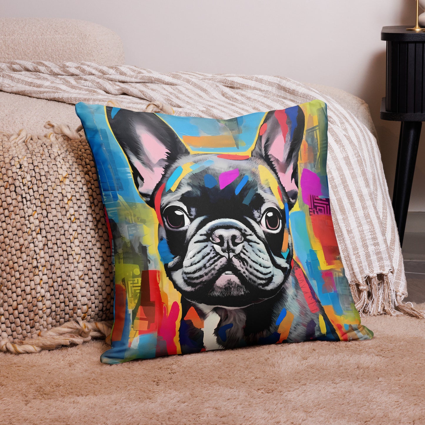 Patchy Brindle Pillow
