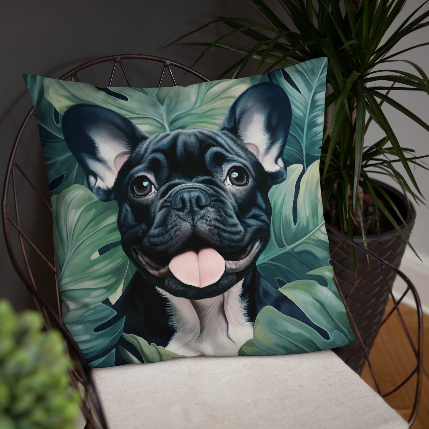 Tropical Brindle Pillow