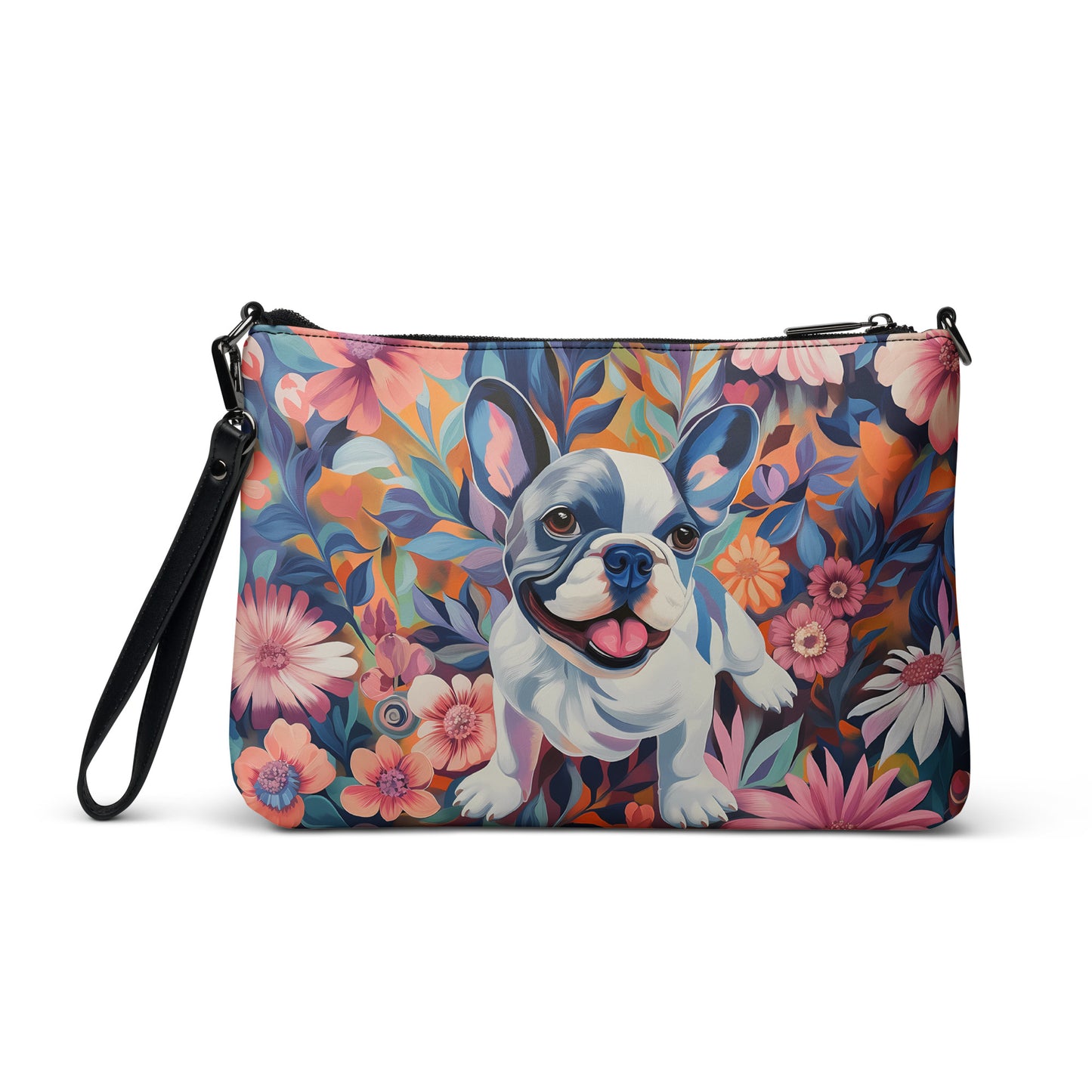 Flowers & Pied Crossbody bag