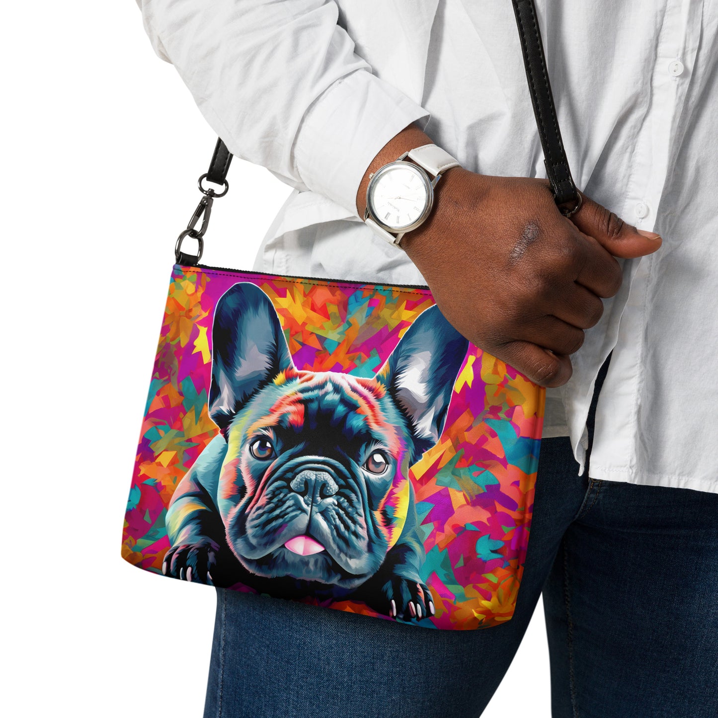 Maple Frenchie Crossbody Bag
