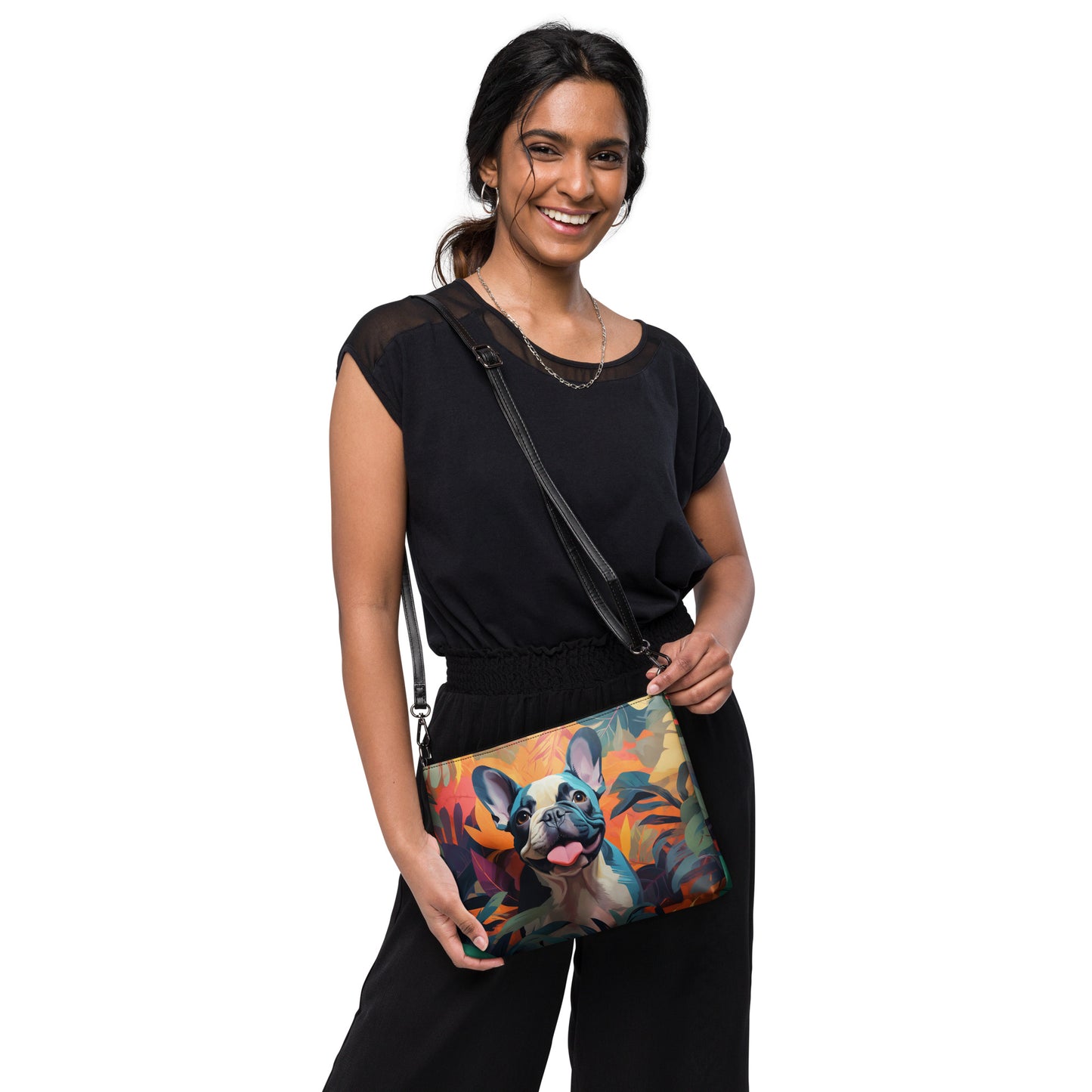 Tropical Pied Crossbody Bag