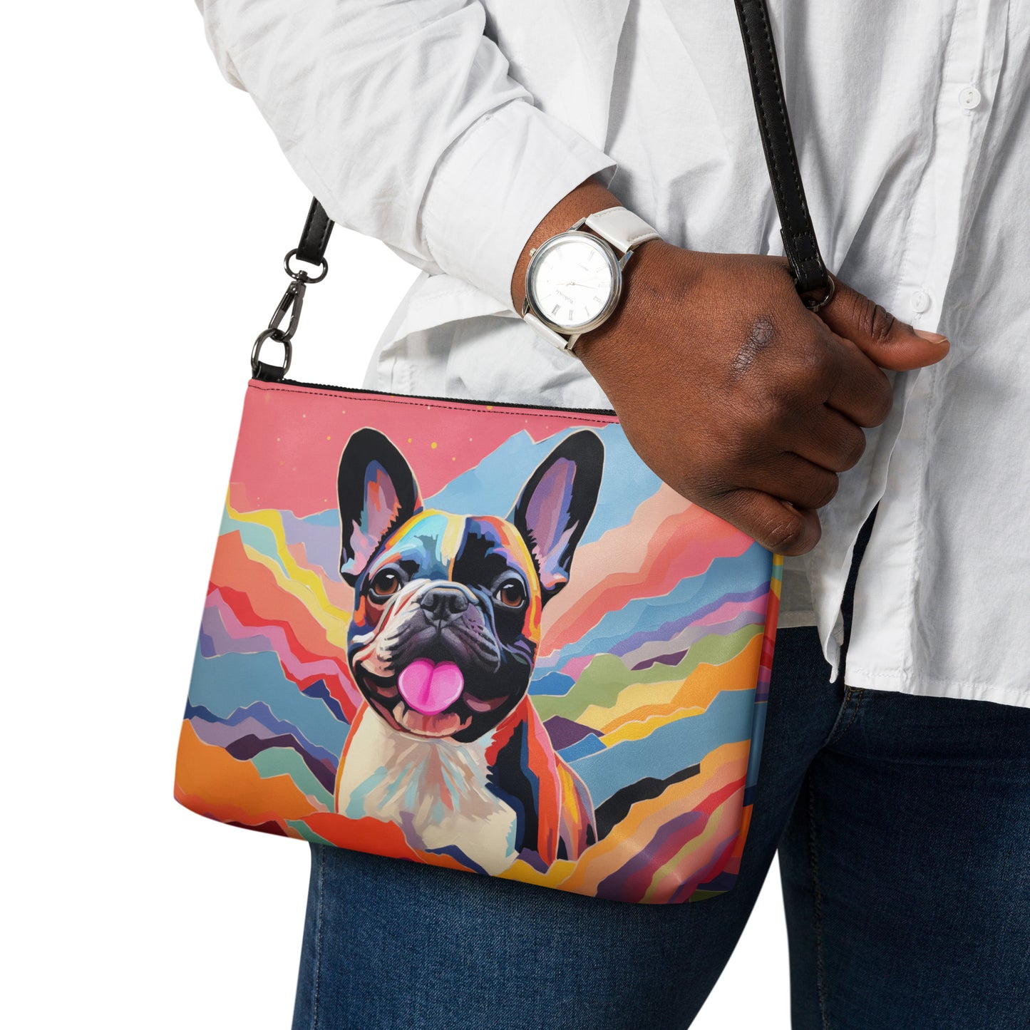 Colors of Pied Crossbody Bag