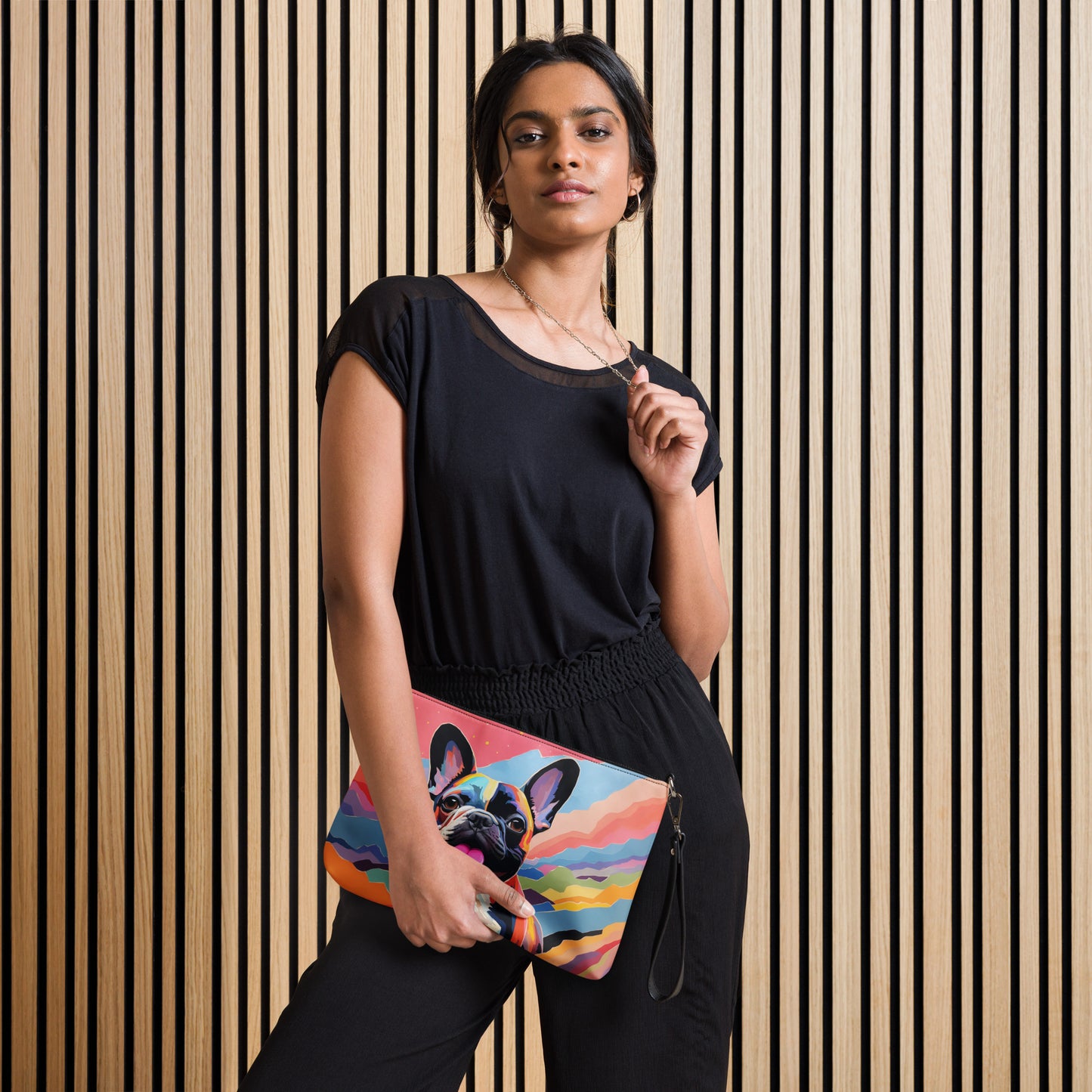 Colors of Pied Crossbody Bag