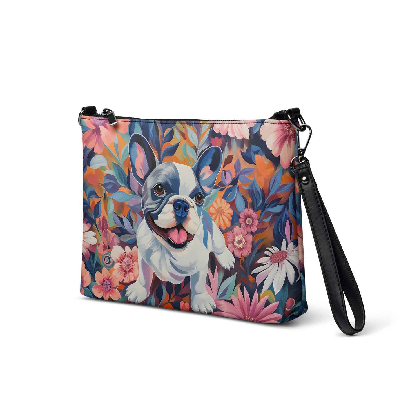 Flowers & Pied Crossbody bag