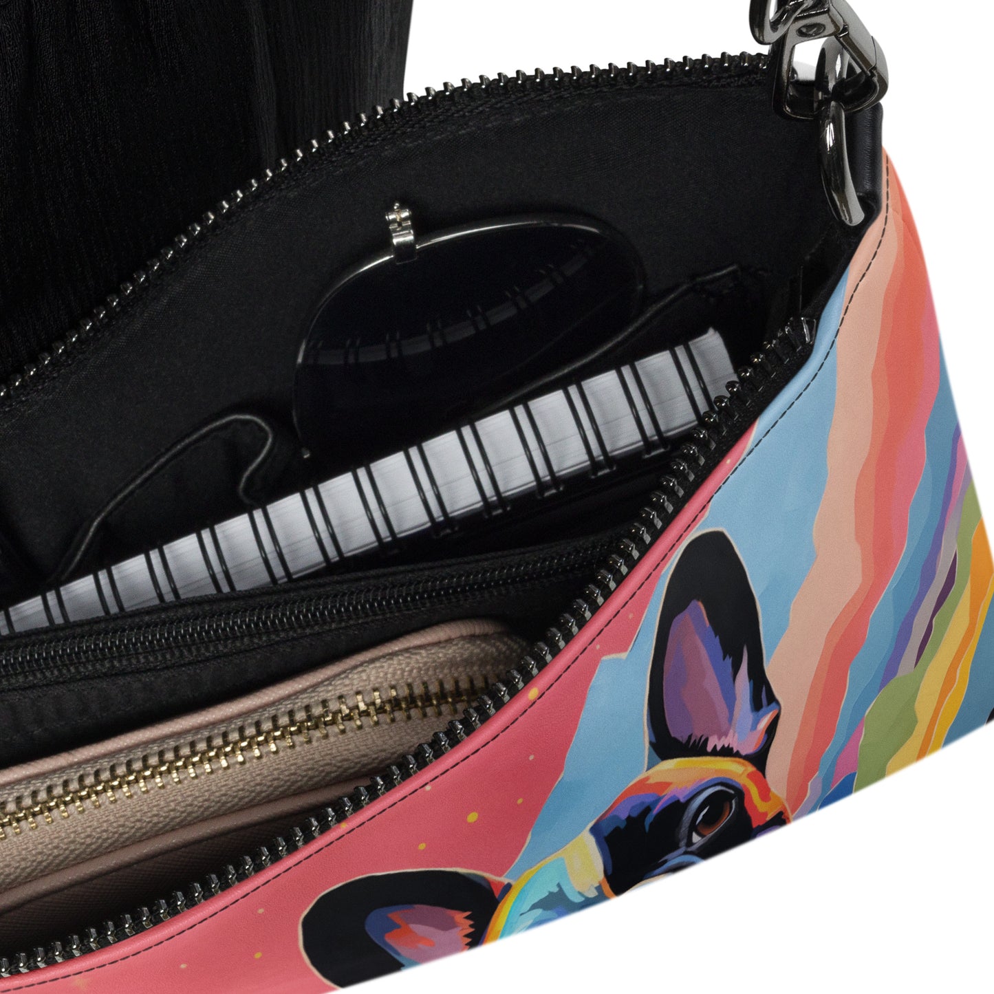 Colors of Pied Crossbody Bag