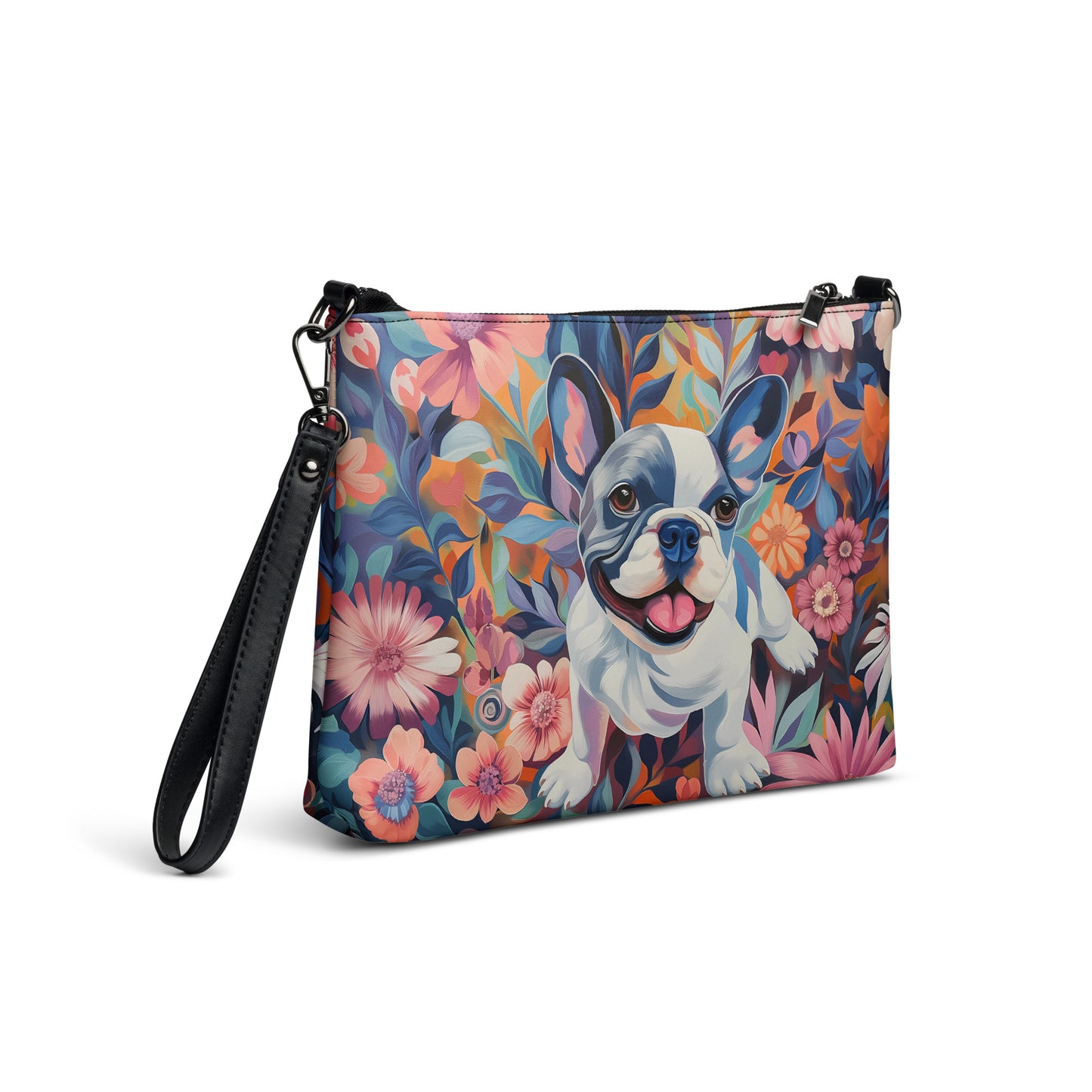 Flowers & Pied Crossbody bag