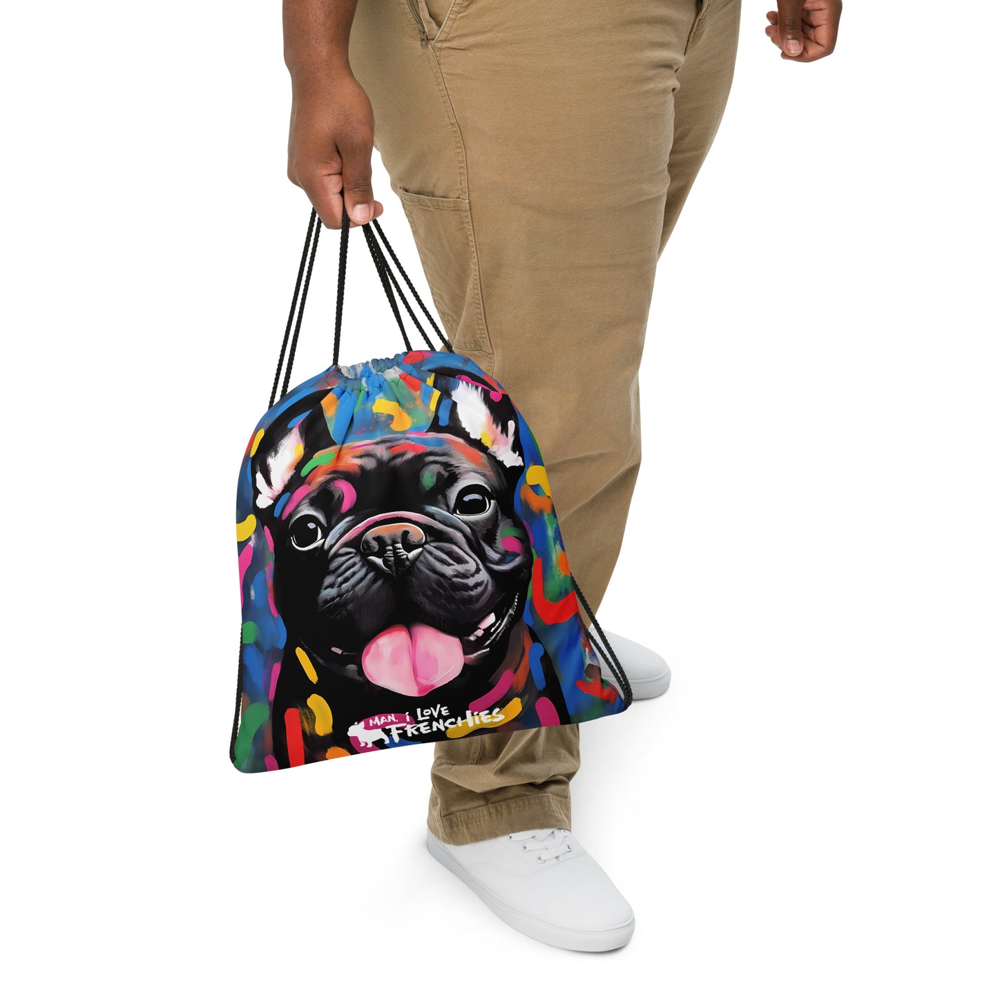 Brindle 3 Drawstring bag