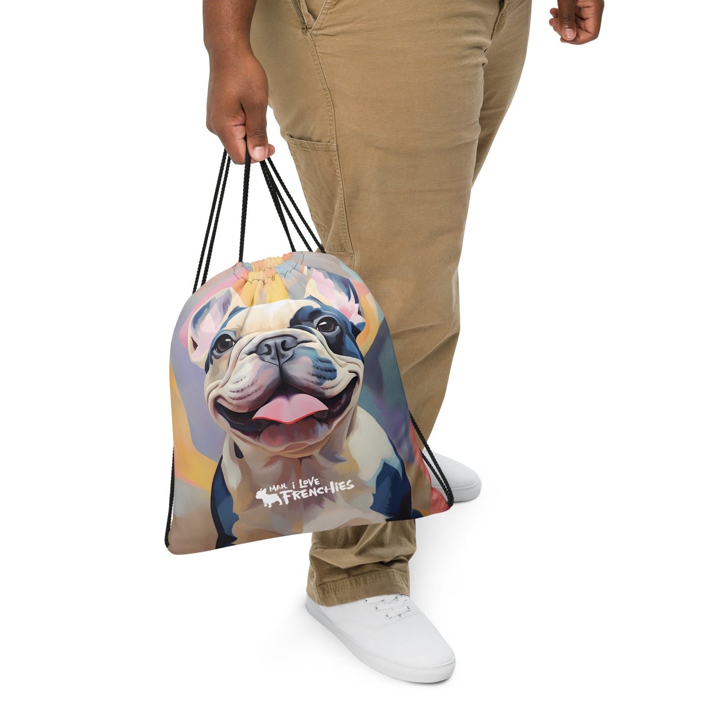 Pied 2 Drawstring bag