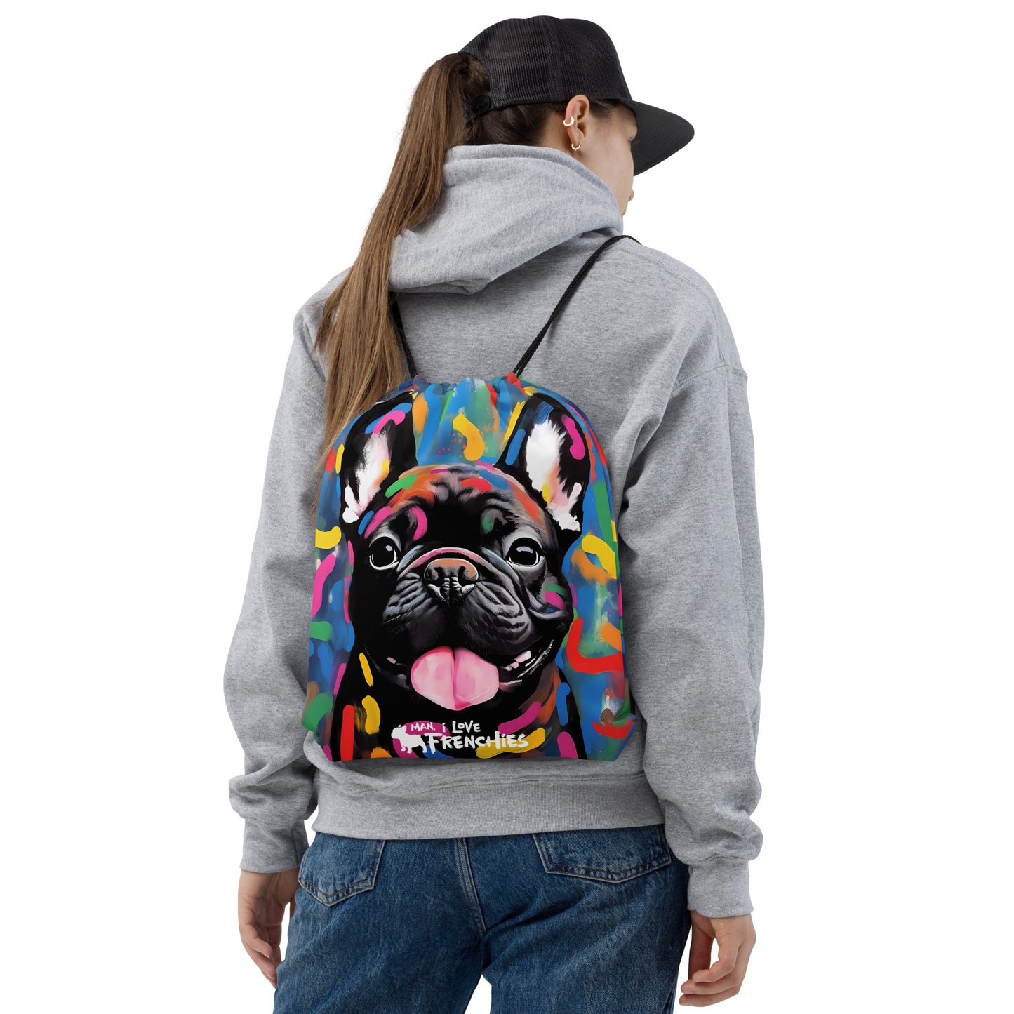 Brindle 3 Drawstring bag