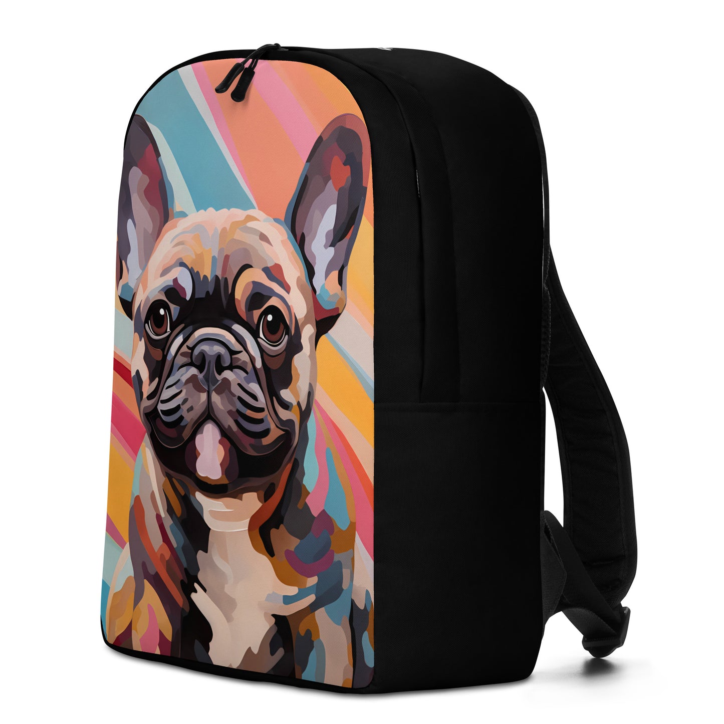 Retro Frenchie Backpack