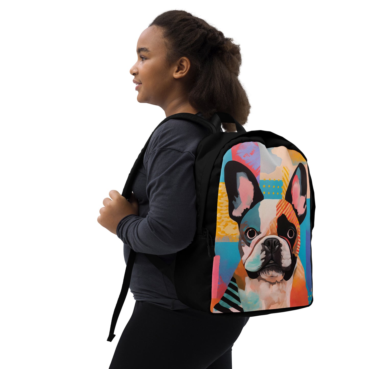 Mixed Frenchie Backpack