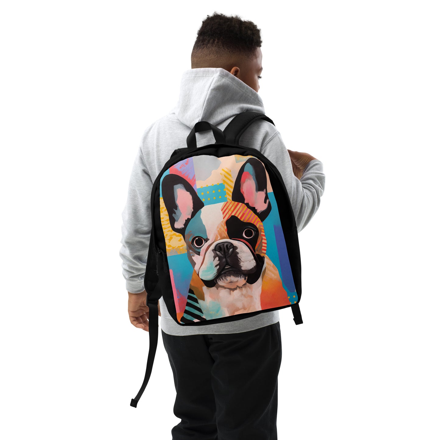 Mixed Frenchie Backpack