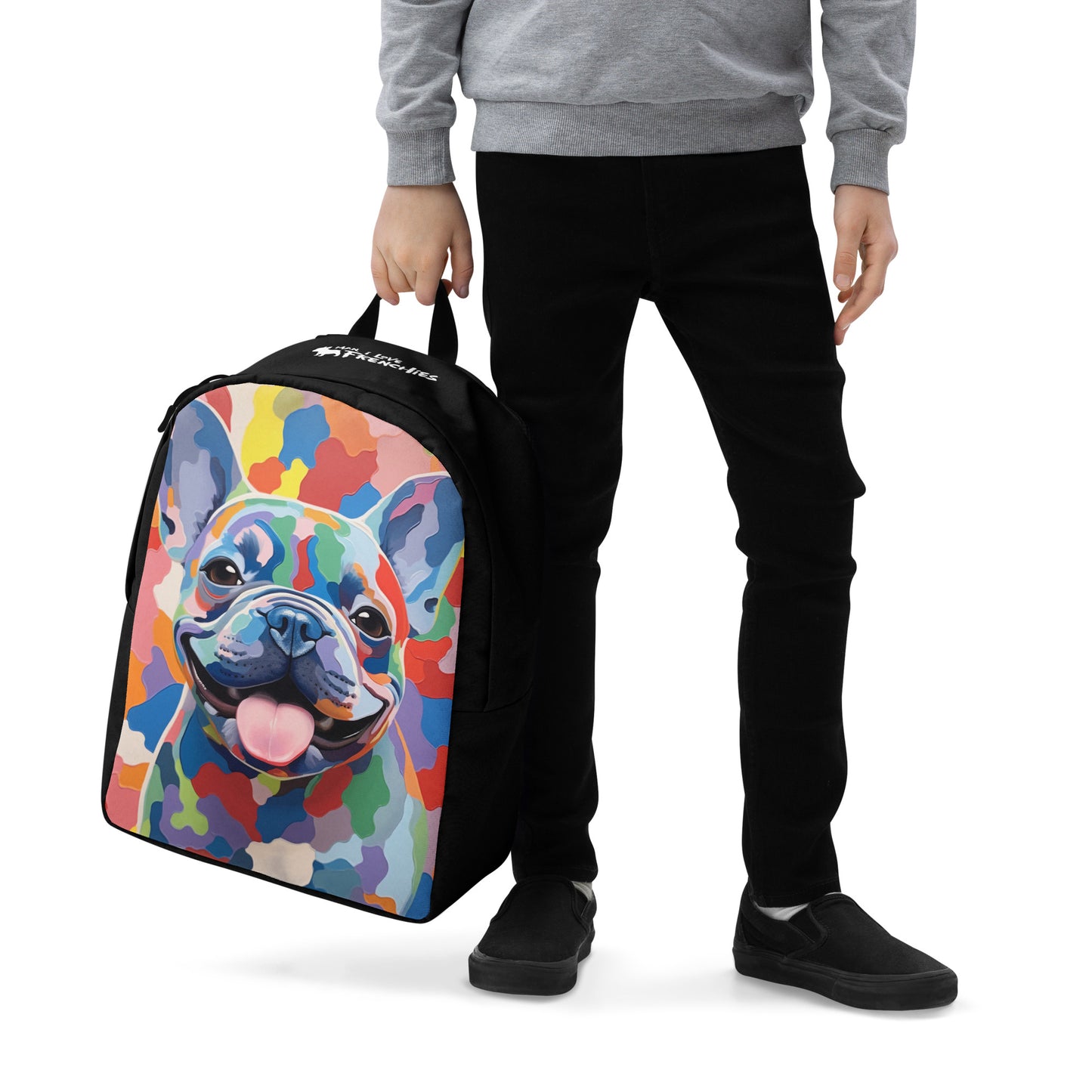 Spotty Fun Frenchie Backpack