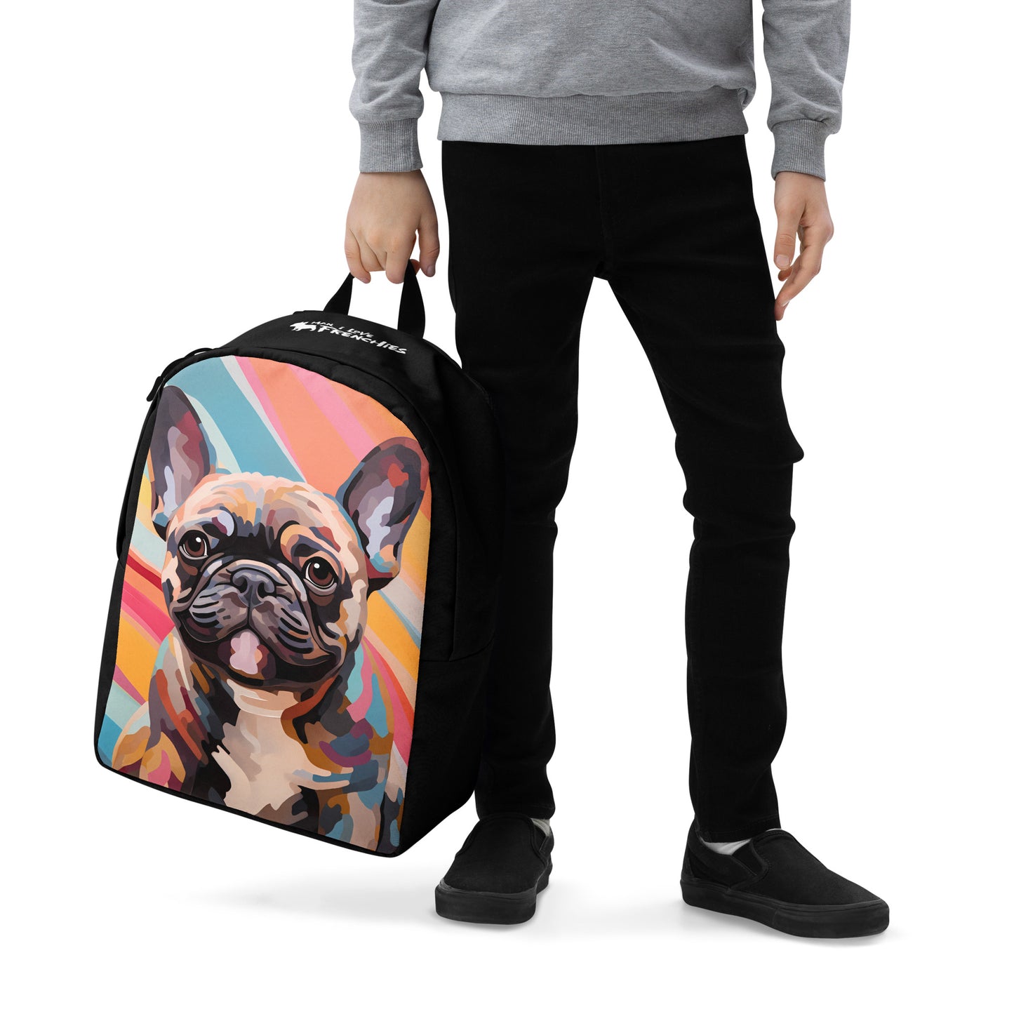 Retro Frenchie Backpack