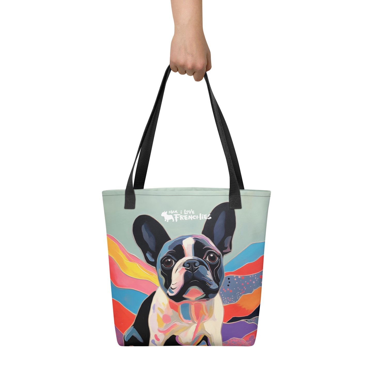Waves of Pied Tote Bag