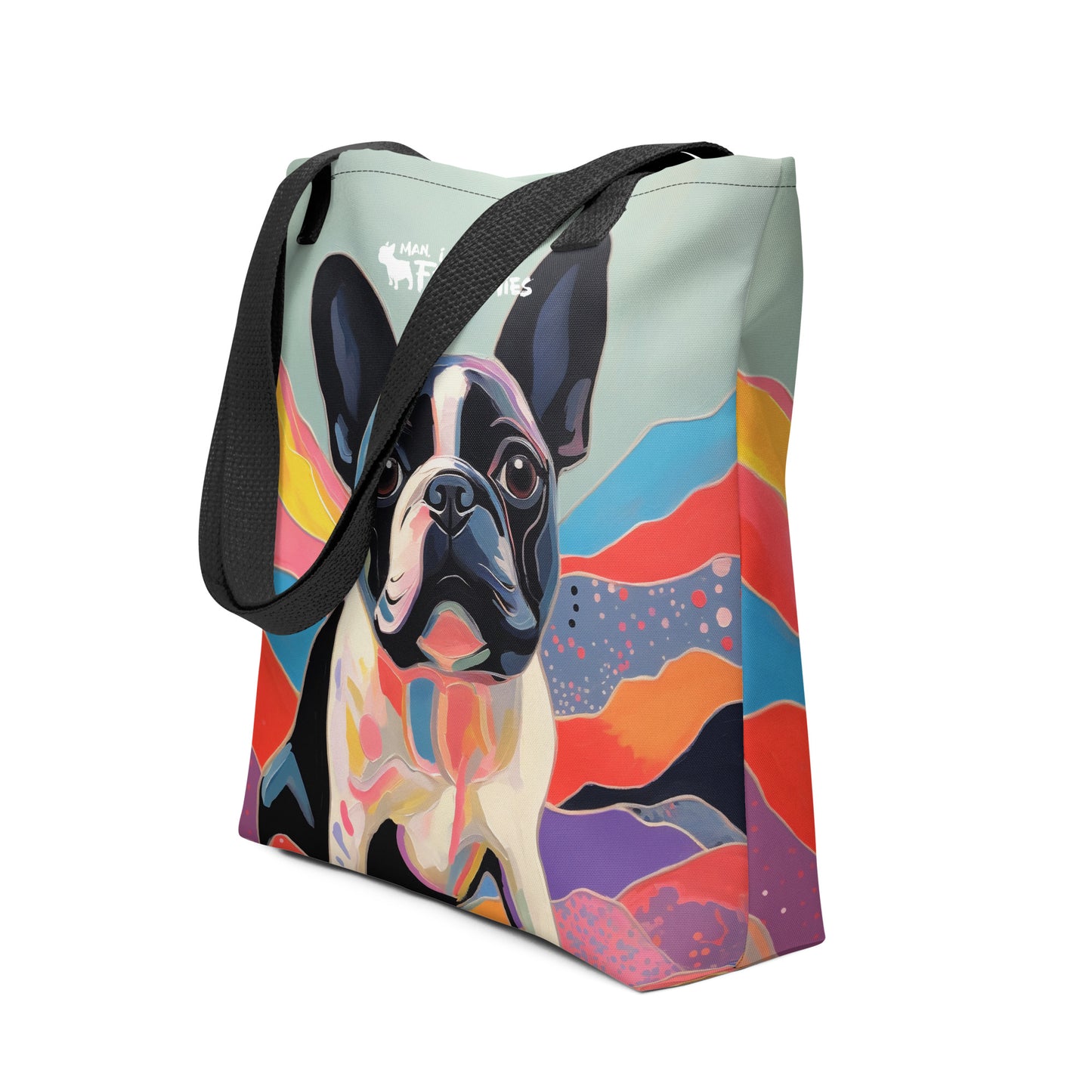 Waves of Pied Tote Bag