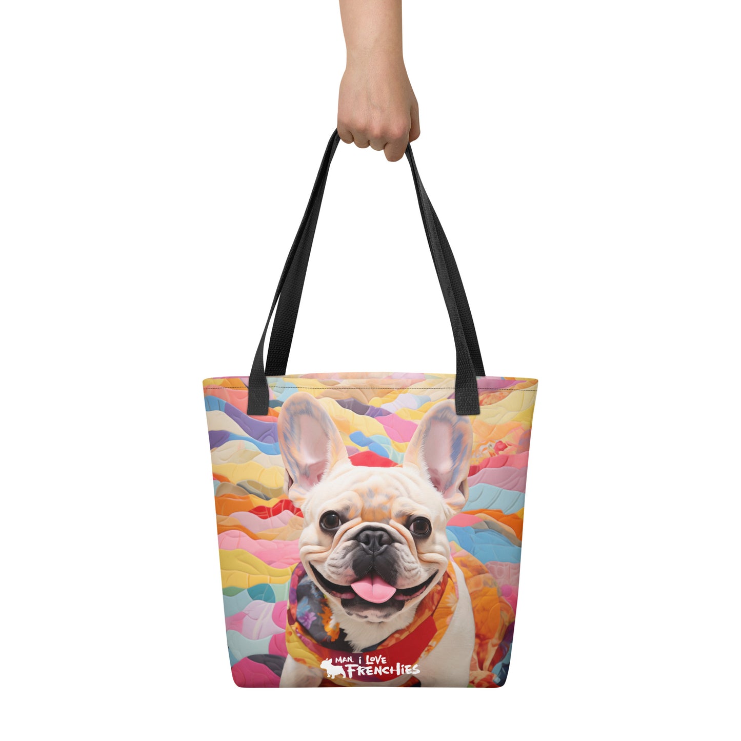 Fabric & Frenchies Tote Bag