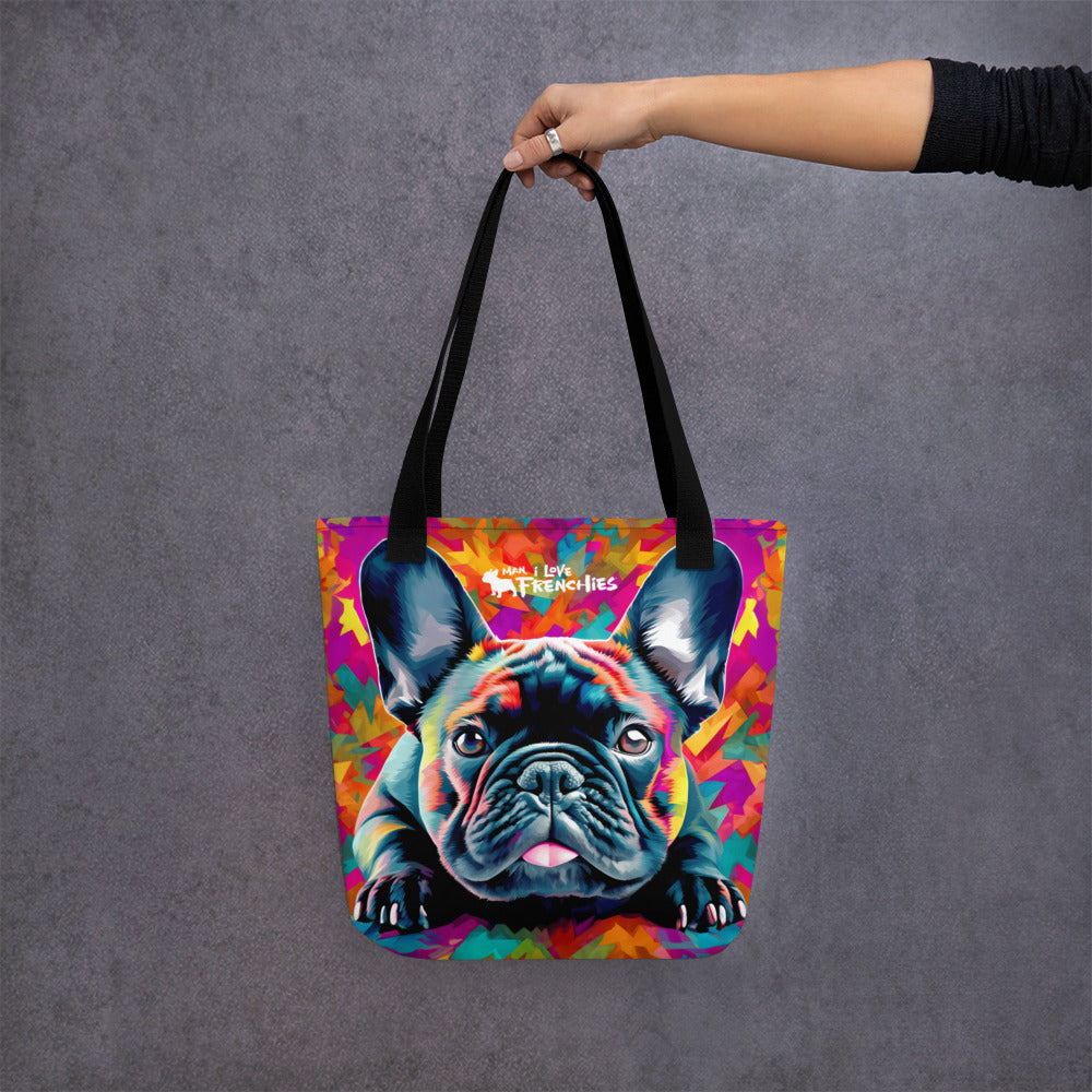 Maple Frenchie Tote Bag