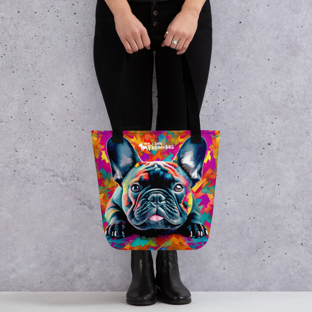 Maple Frenchie Tote Bag