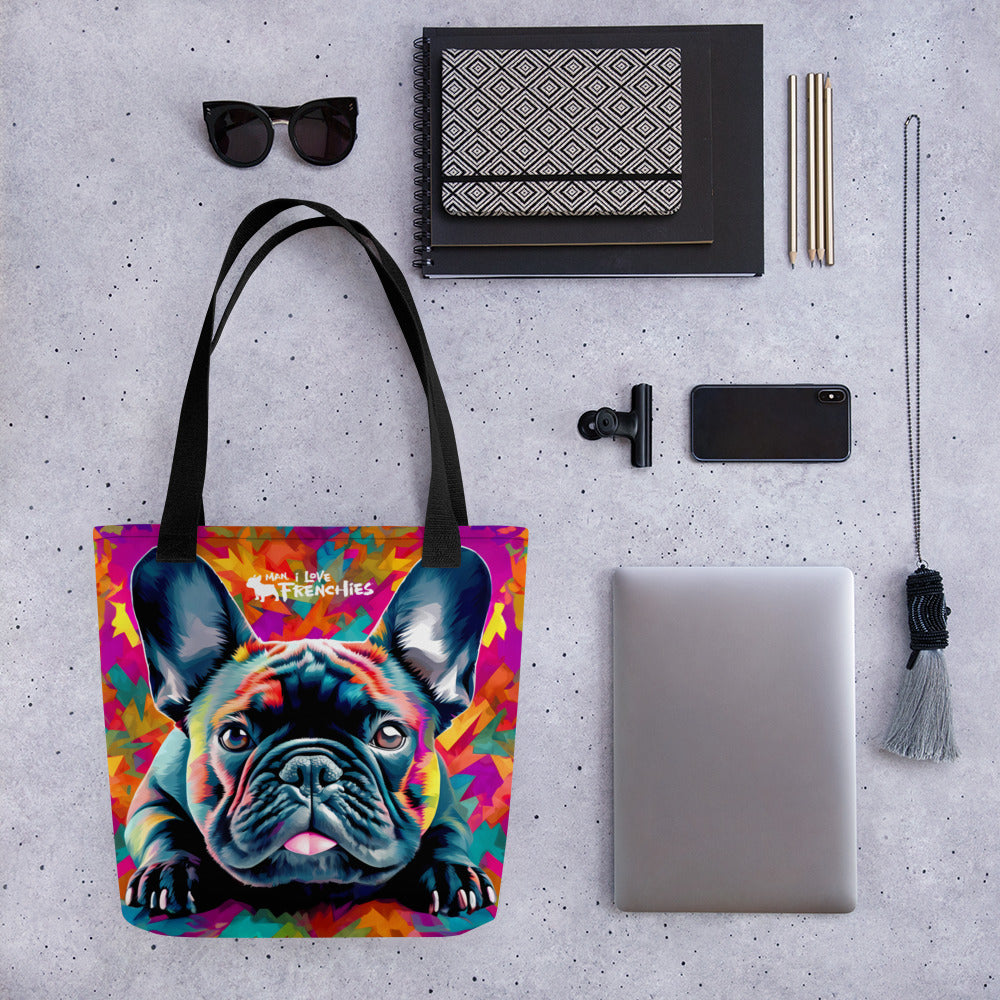 Maple Frenchie Tote Bag