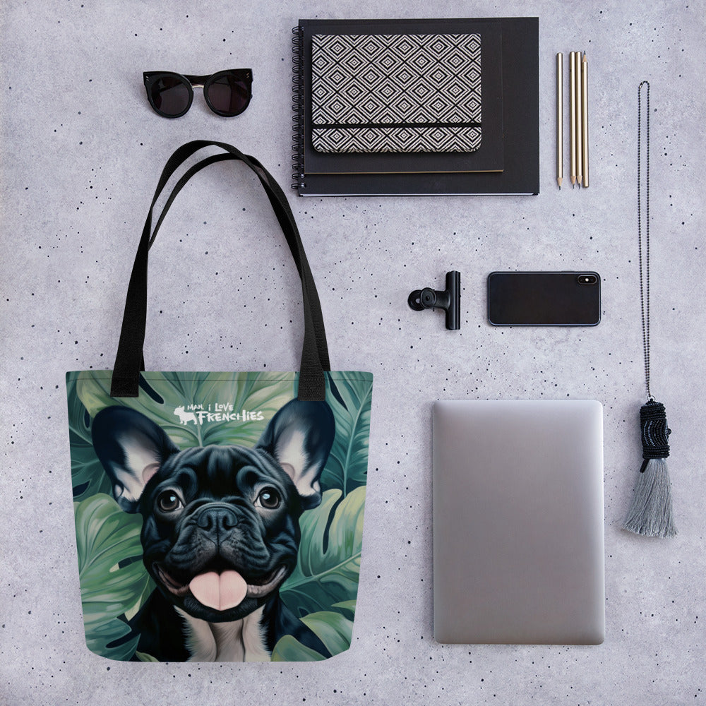 Tropical Brindle Tote Bag