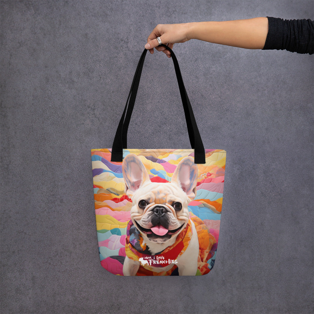 Fabric & Frenchies Tote Bag
