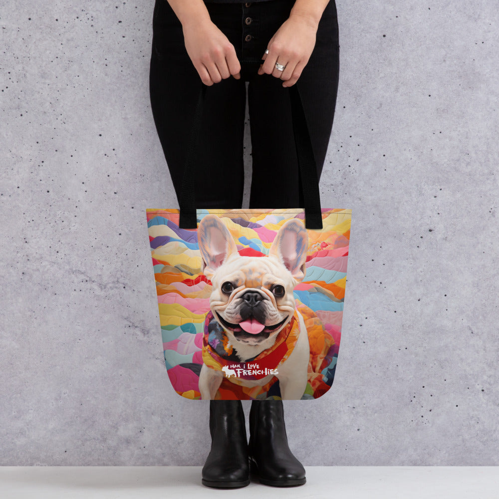 Fabric & Frenchies Tote Bag