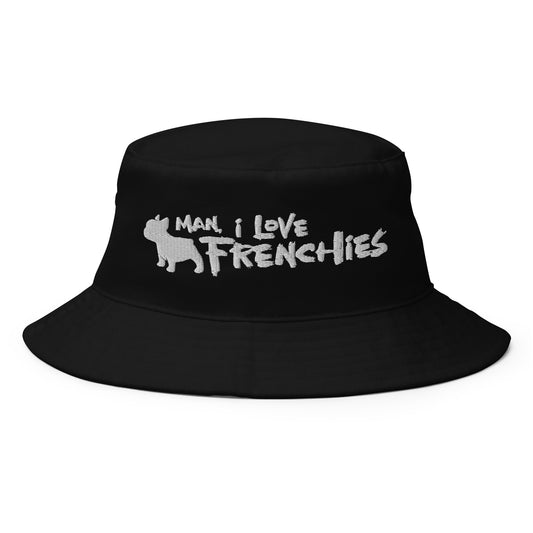 Man, I Love Frenchies Bucket Hat