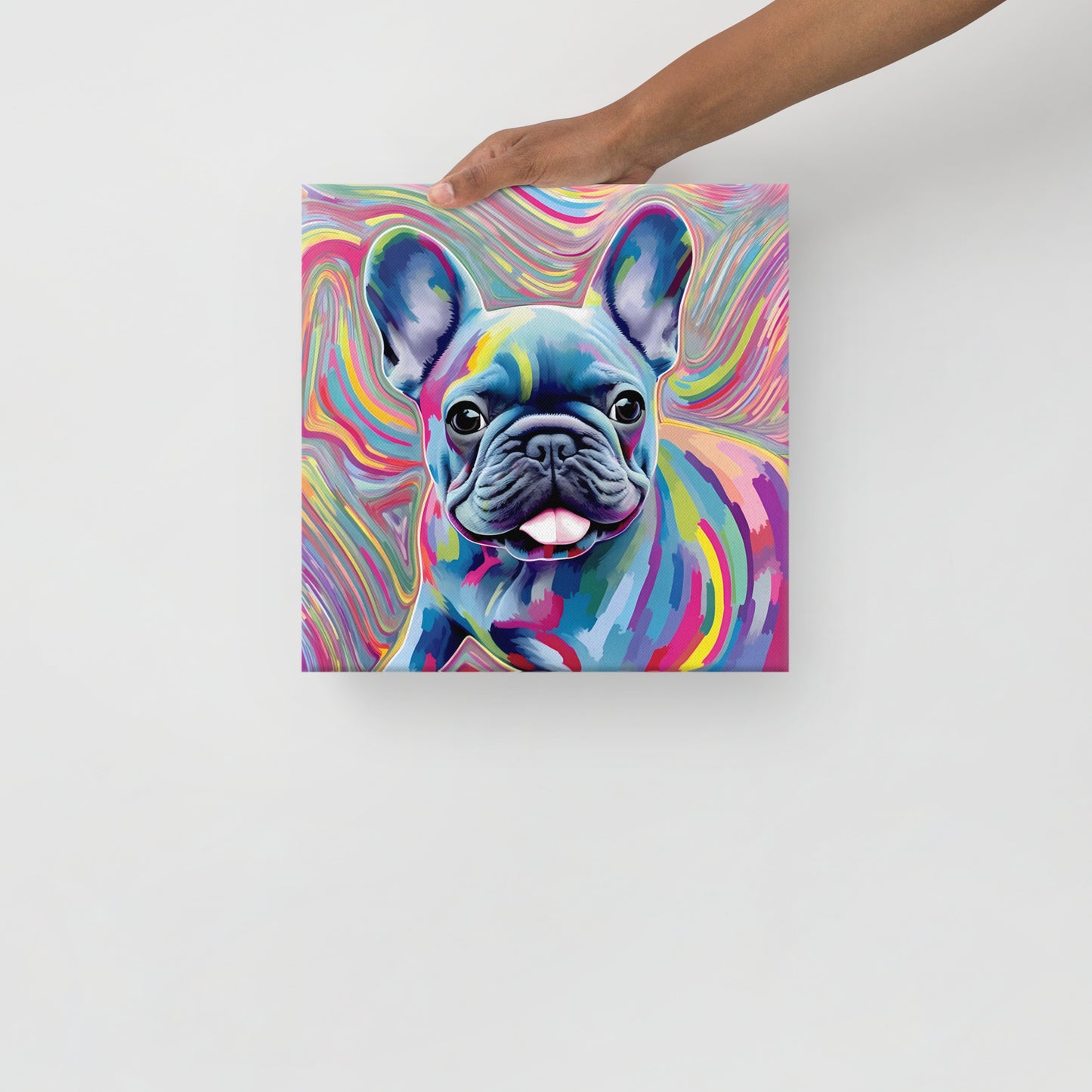 Rainbow Contour Canvas