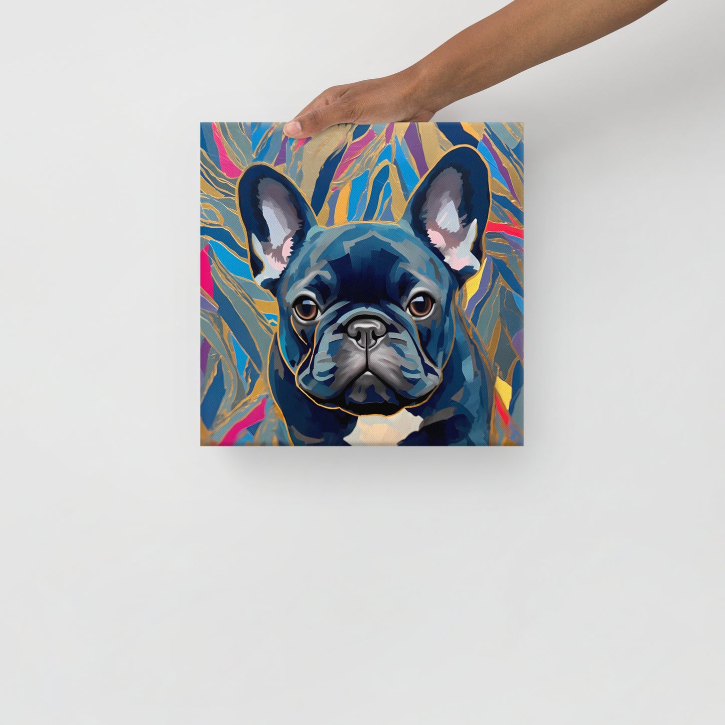 Mystique of Midnight Blue Canvas Art