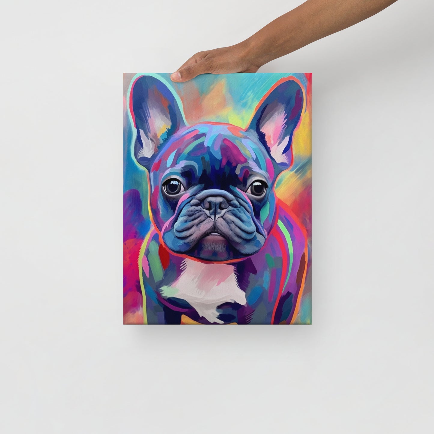 Bulldog's Rainbow - Canvas