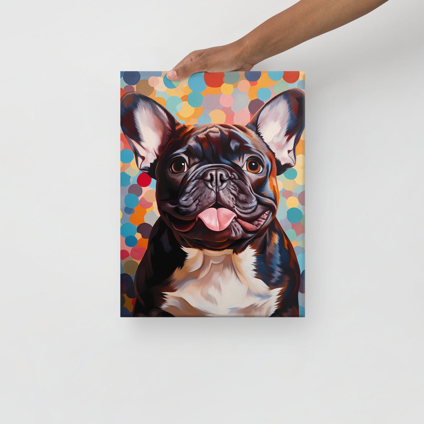 Colorful Dots - Canvas