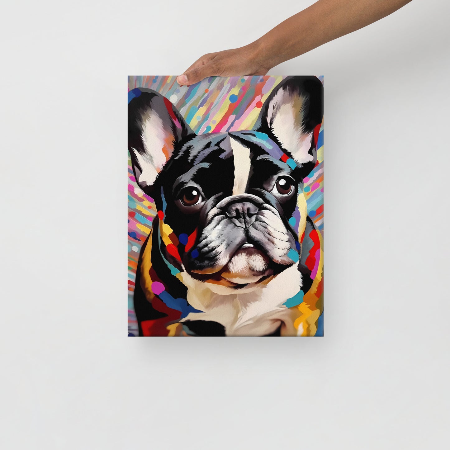 Pondering Pied Canvas