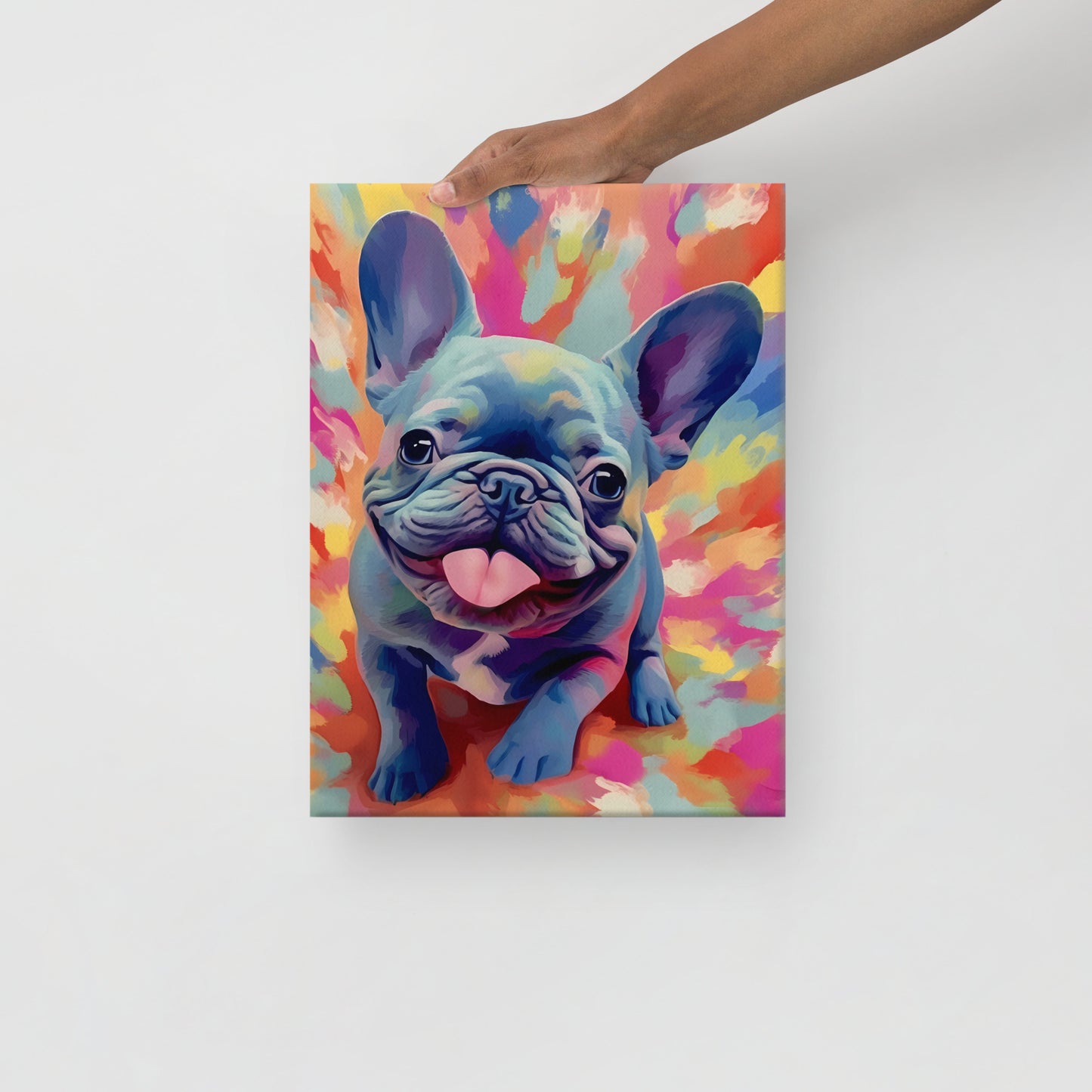 Playful Blue Canvas