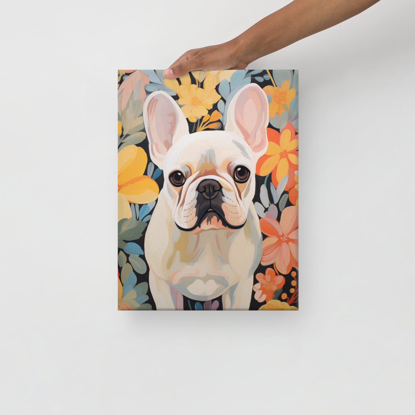 Daffodil Doggy Canvas