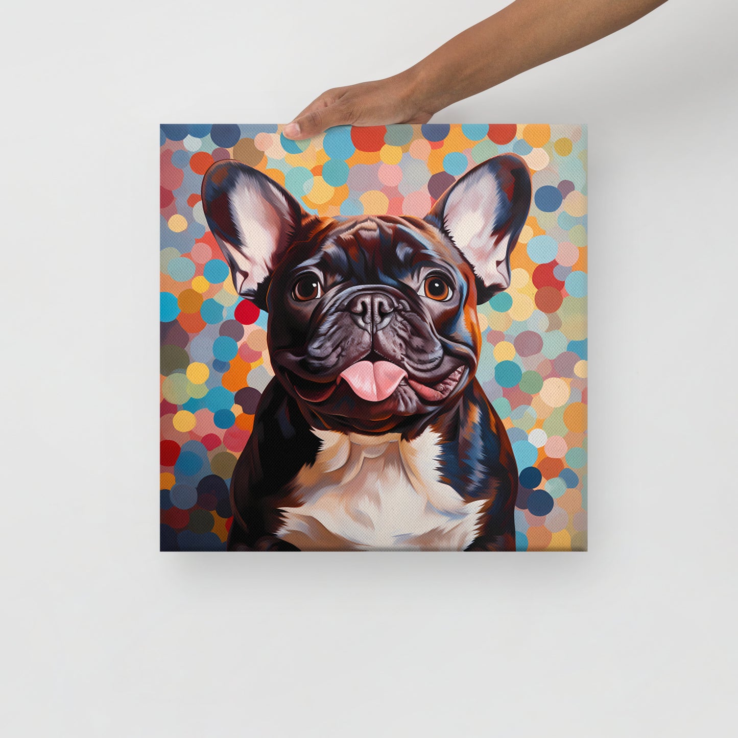 Colorful Dots - Canvas