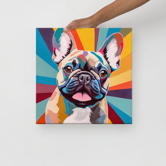 Canine Crescendo Canvas Art