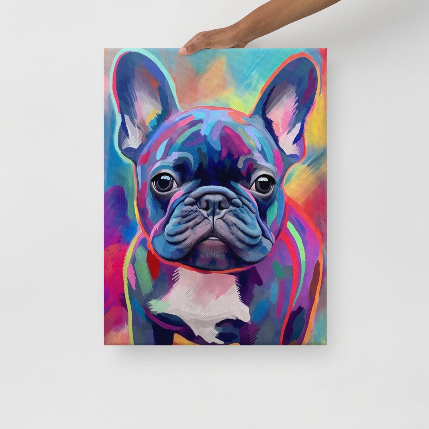 Bulldog's Rainbow - Canvas