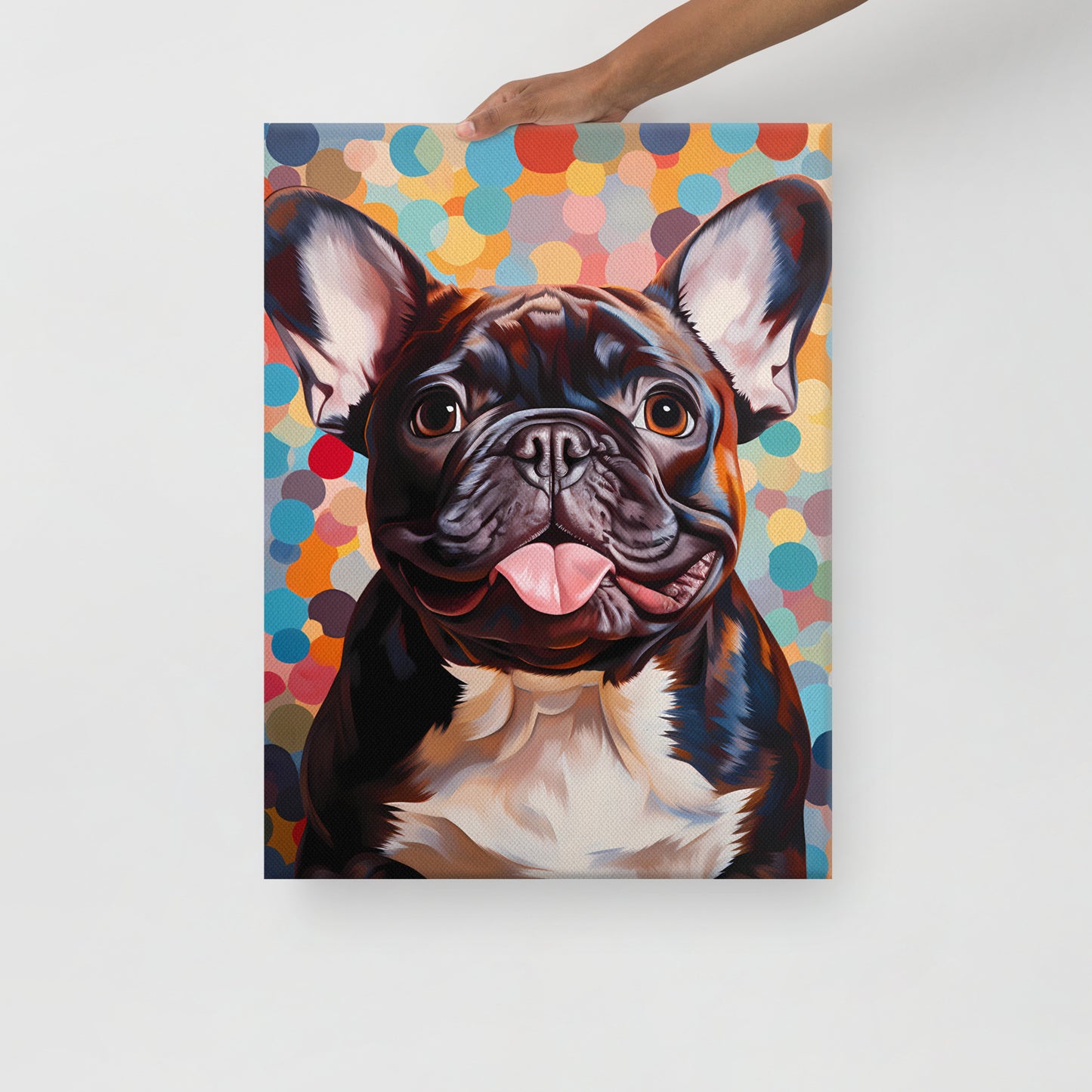 Colorful Dots - Canvas