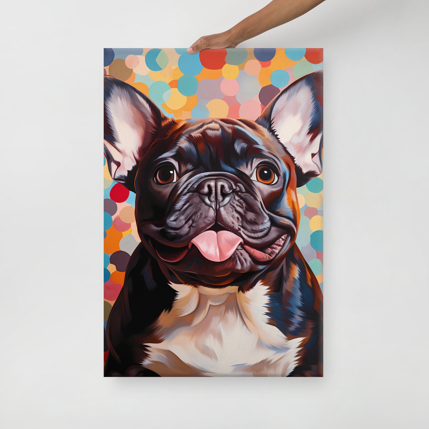 Colorful Dots - Canvas