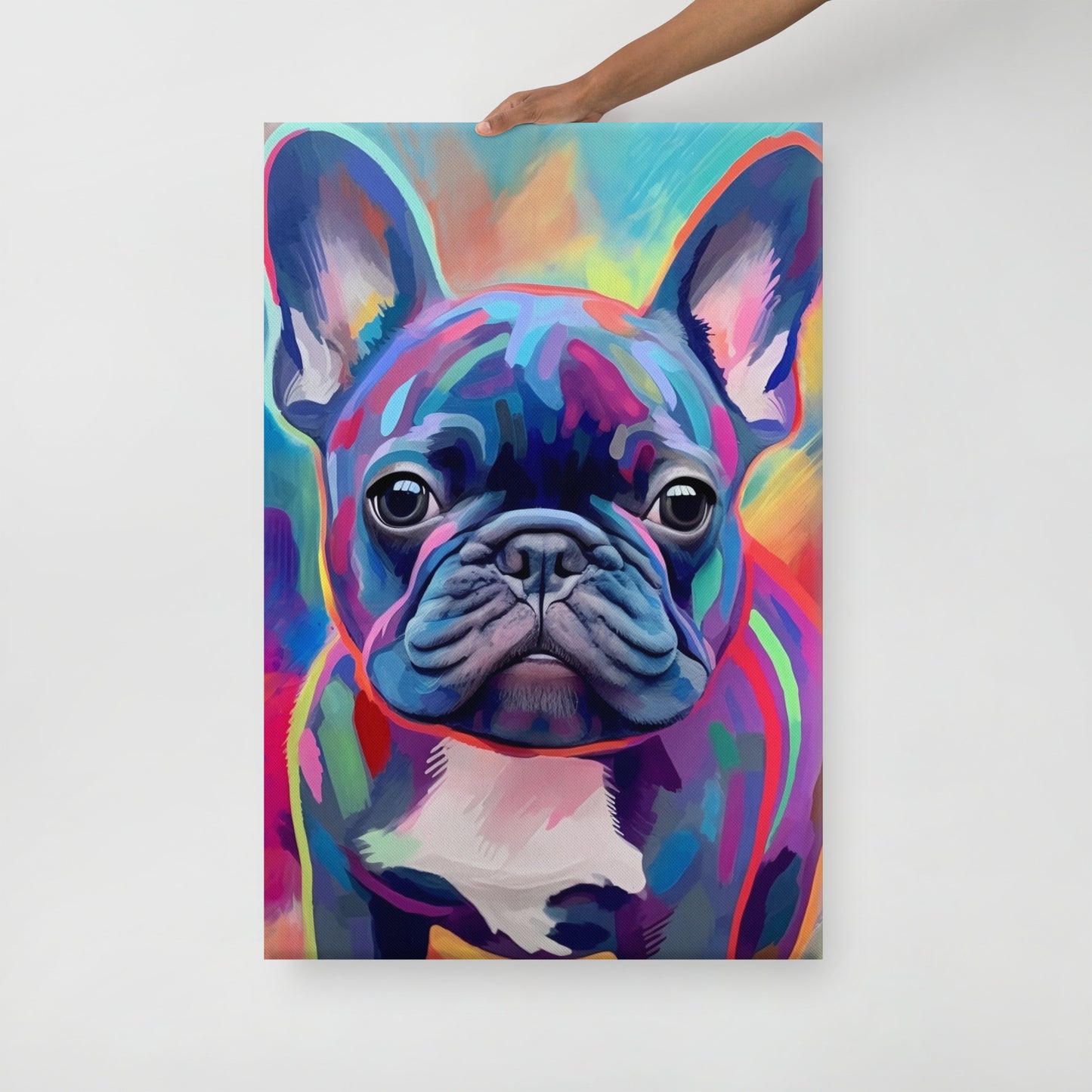 Bulldog's Rainbow - Canvas