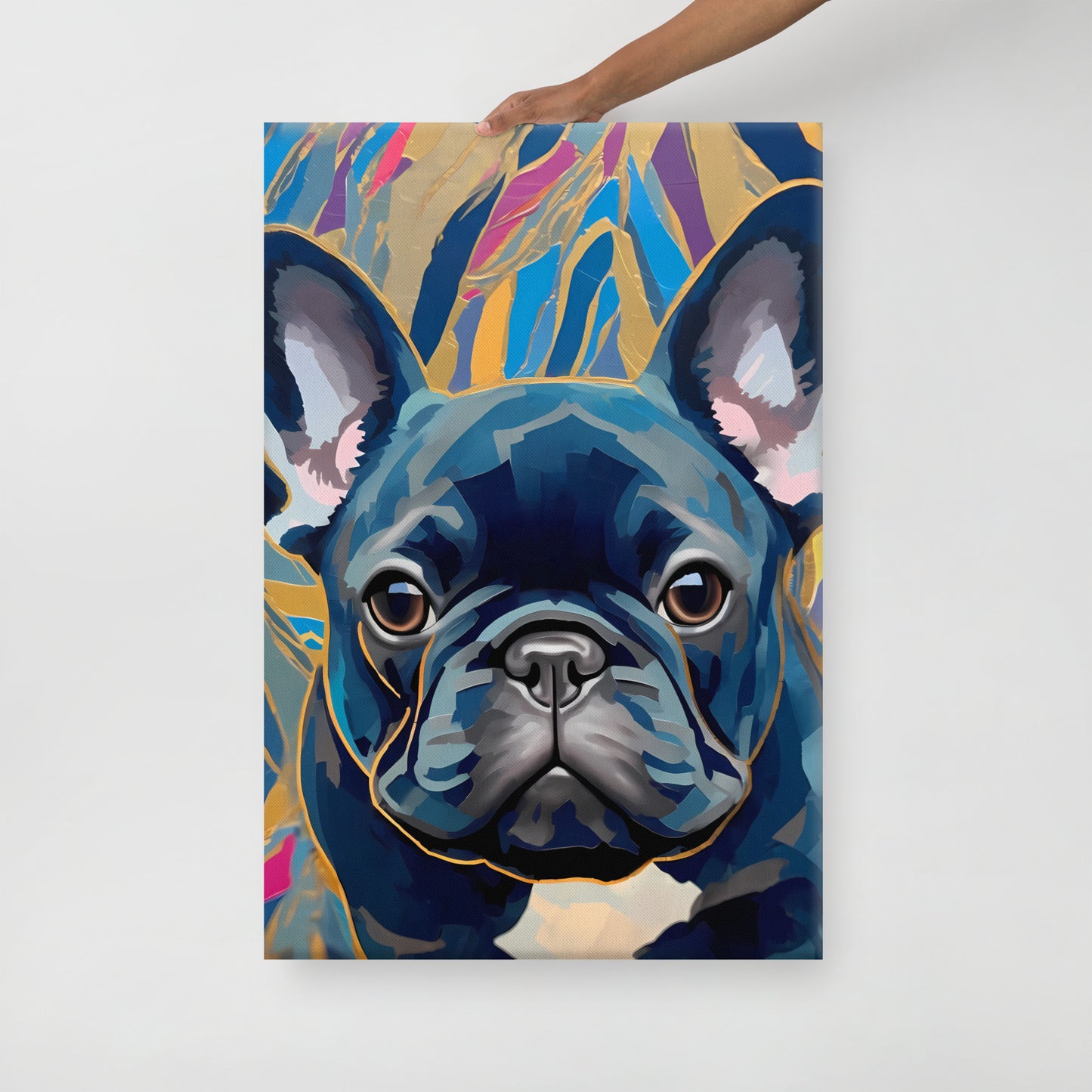 Mystique of Midnight Blue Canvas Art