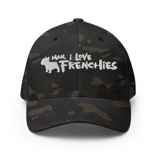Man, I Love Frenchies Structured Cap