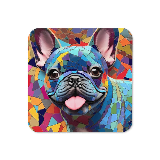Mosaic Frenchie Coaster