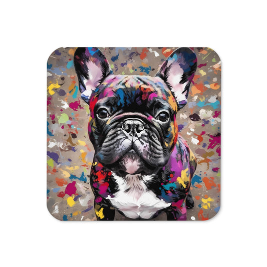Paint Splash Brindle Coaster
