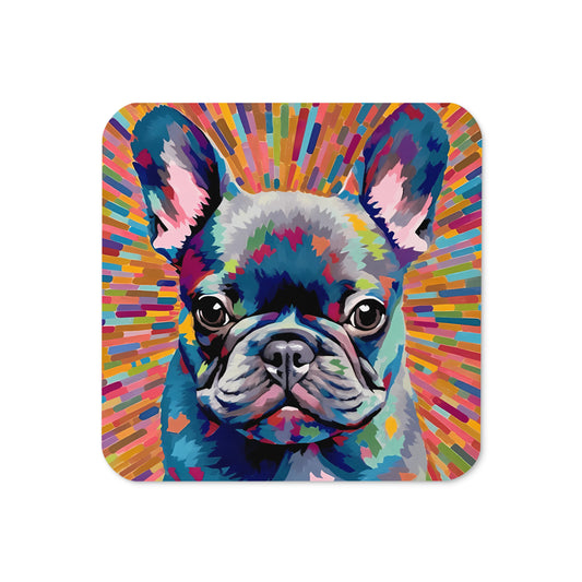 Starburst Frenchie Coaster